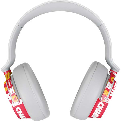 NFL Kansas City Chiefs Red Blast Surface Headphones Skin